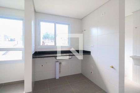 Cozinha de apartamento à venda com 3 quartos, 86m² em Barcelona, São Caetano do Sul