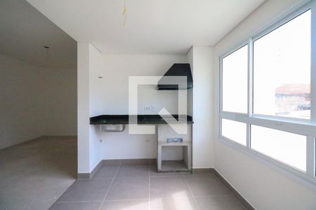 Varanda Gourmet de apartamento à venda com 3 quartos, 86m² em Barcelona, São Caetano do Sul