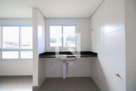 Cozinha de apartamento à venda com 3 quartos, 86m² em Barcelona, São Caetano do Sul