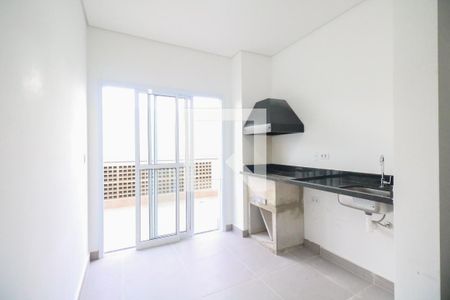 Varanda Gourmet de apartamento à venda com 2 quartos, 108m² em Barcelona, São Caetano do Sul