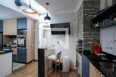 Churrasqueira de casa à venda com 3 quartos, 207m² em Olímpico, São Caetano do Sul