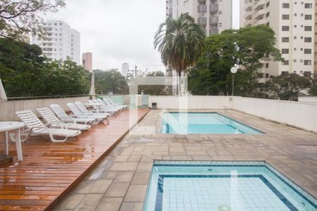 Piscina de apartamento à venda com 3 quartos, 131m² em Campo Belo, São Paulo