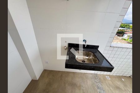 Varanda/Área de Serviço de apartamento à venda com 2 quartos, 140m² em Araguaia, Belo Horizonte