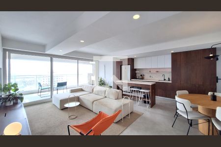 Sala de apartamento à venda com 1 quarto, 92m² em Alto da Lapa, São Paulo