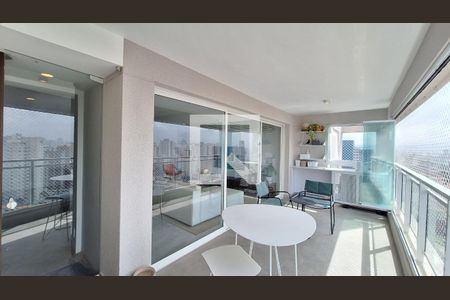 Varanda de apartamento à venda com 1 quarto, 92m² em Alto da Lapa, São Paulo
