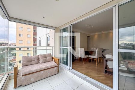 Varanda Gourmet de apartamento à venda com 3 quartos, 92m² em Baeta Neves, São Bernardo do Campo