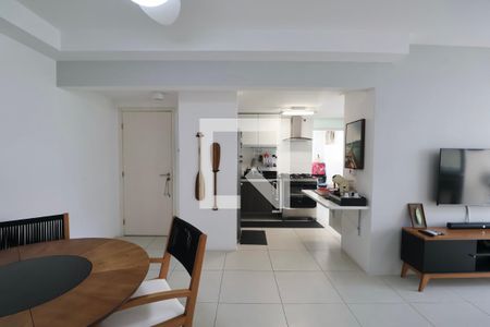 Sala de apartamento para alugar com 3 quartos, 100m² em Centro, Guarujá