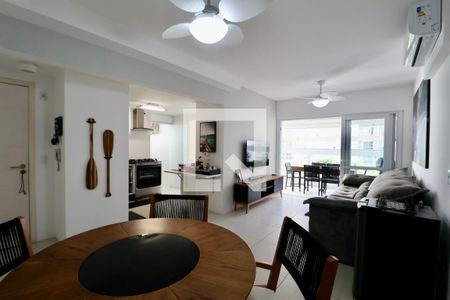 Sala de apartamento para alugar com 3 quartos, 100m² em Centro, Guarujá