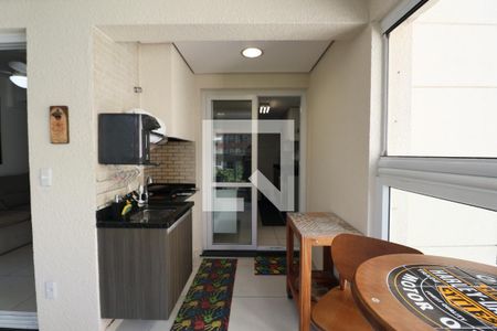 Varanda de apartamento para alugar com 3 quartos, 100m² em Centro, Guarujá
