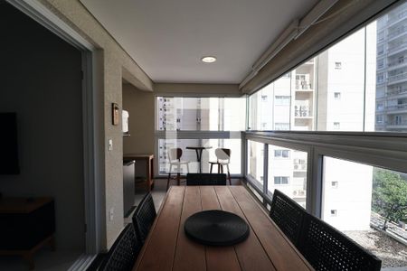 Varanda de apartamento para alugar com 3 quartos, 100m² em Centro, Guarujá