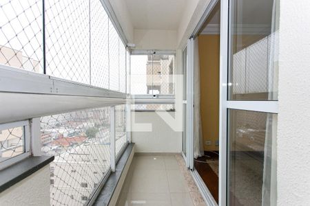 Varanda da Sala de apartamento para alugar com 3 quartos, 70m² em Tatuapé, São Paulo