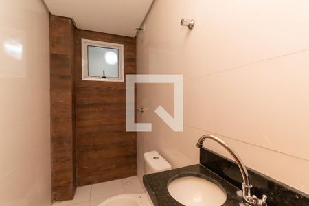Banheiro de apartamento à venda com 1 quarto, 31m² em Vila Guilhermina, São Paulo