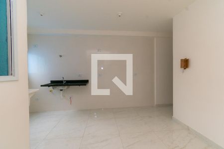 Sala/Cozinha de apartamento à venda com 1 quarto, 30m² em Vila Guilhermina, São Paulo