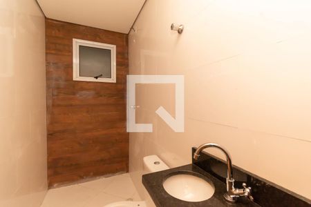 Banheiro de apartamento à venda com 1 quarto, 30m² em Vila Guilhermina, São Paulo