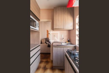 Cozinha e Área de Serviço de apartamento à venda com 1 quarto, 40m² em Azenha, Porto Alegre