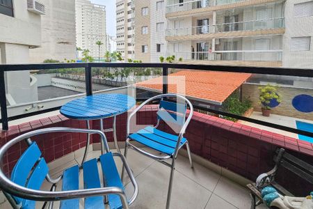 Varanda de apartamento para alugar com 4 quartos, 164m² em Vila Alzira, Guarujá