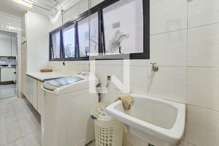 Área de serviço de apartamento para alugar com 4 quartos, 164m² em Vila Alzira, Guarujá