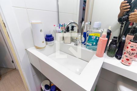 Banheiro de apartamento à venda com 2 quartos, 39m² em Colônia (zona Leste), São Paulo