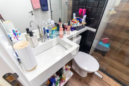 Banheiro de apartamento à venda com 2 quartos, 39m² em Colônia (zona Leste), São Paulo