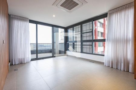 Sala/Cozinha de apartamento à venda com 3 quartos, 123m² em Cerqueira César, São Paulo