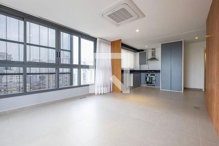 Sala/Cozinha de apartamento à venda com 3 quartos, 123m² em Cerqueira César, São Paulo