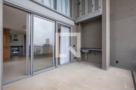 Varanda Sala/Cozinha de apartamento à venda com 3 quartos, 123m² em Cerqueira César, São Paulo