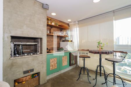 Varanda da Sala de apartamento à venda com 3 quartos, 173m² em Panamby, São Paulo