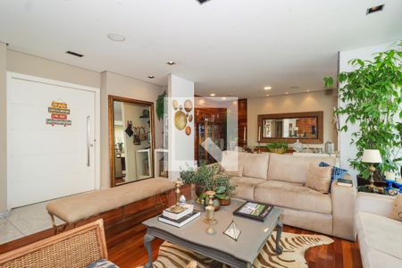 Sala de apartamento à venda com 3 quartos, 173m² em Panamby, São Paulo