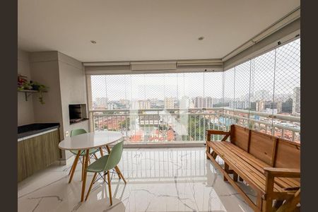 Vista da Sala de apartamento à venda com 3 quartos, 128m² em Nova Petrópolis, São Bernardo do Campo