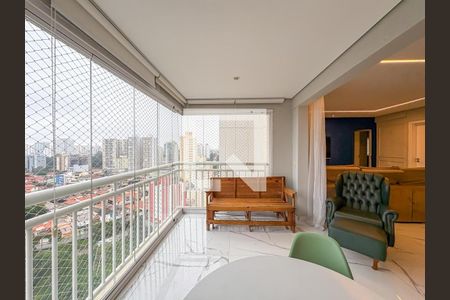Varanda Gourmet de apartamento à venda com 3 quartos, 128m² em Nova Petrópolis, São Bernardo do Campo