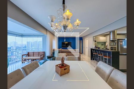 Sala de apartamento à venda com 3 quartos, 128m² em Nova Petrópolis, São Bernardo do Campo