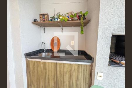 Varanda Gourmet de apartamento à venda com 3 quartos, 128m² em Nova Petrópolis, São Bernardo do Campo