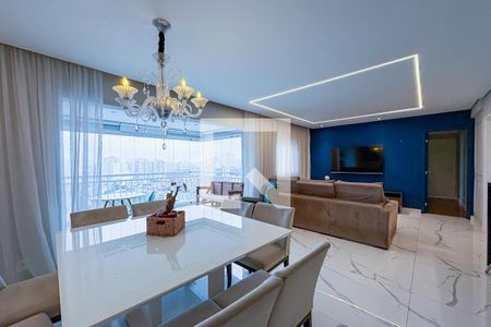 Sala de apartamento à venda com 3 quartos, 128m² em Nova Petrópolis, São Bernardo do Campo