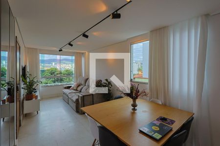 Sala de apartamento à venda com 3 quartos, 135m² em Luxemburgo, Belo Horizonte