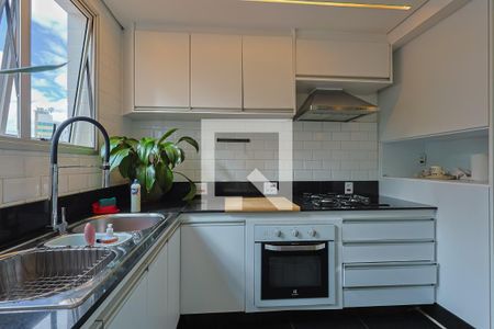 Cozinha de apartamento à venda com 3 quartos, 135m² em Luxemburgo, Belo Horizonte