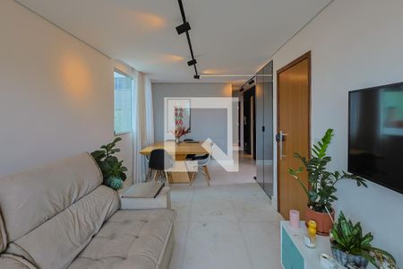 Sala de apartamento à venda com 3 quartos, 135m² em Luxemburgo, Belo Horizonte