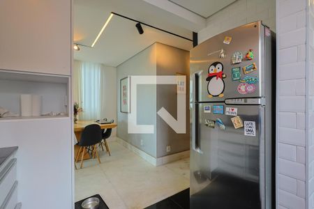 Cozinha de apartamento à venda com 3 quartos, 135m² em Luxemburgo, Belo Horizonte