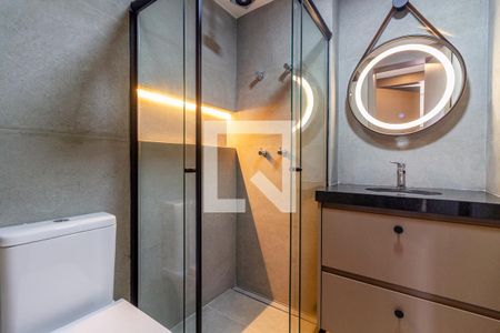 Banheiro Social de apartamento para alugar com 2 quartos, 75m² em Jardim America, São Paulo