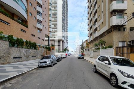 Vista da Rua de apartamento para alugar com 1 quarto, 50m² em Canto do Forte, Praia Grande