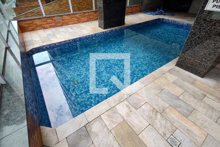 Área comum - Piscina de apartamento para alugar com 1 quarto, 50m² em Canto do Forte, Praia Grande