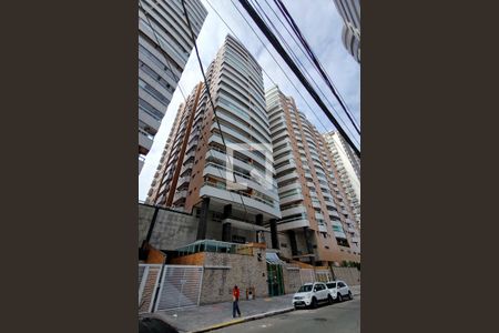 Fachada do Prédio de apartamento para alugar com 1 quarto, 50m² em Canto do Forte, Praia Grande