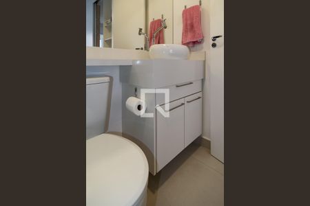 Banheiro de apartamento à venda com 1 quarto, 25m² em Bela Vista, São Paulo