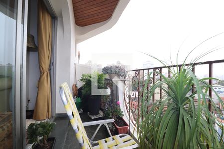Varanda Sala de apartamento à venda com 3 quartos, 140m² em Vila Valparaíso, Santo André