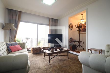 Sala de apartamento à venda com 3 quartos, 140m² em Vila Valparaíso, Santo André