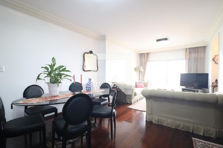Sala de apartamento à venda com 3 quartos, 140m² em Vila Valparaíso, Santo André