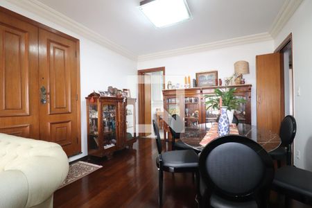 Sala de apartamento à venda com 3 quartos, 140m² em Vila Valparaíso, Santo André