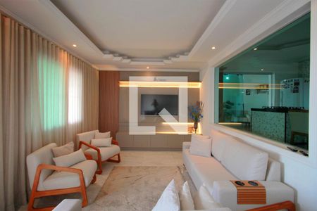 Sala de casa à venda com 6 quartos, 360m² em Santa Amelia, Belo Horizonte