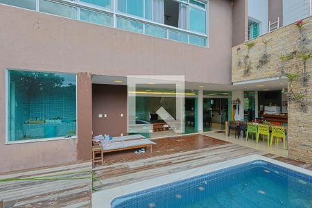 Área externa de casa de condomínio à venda com 4 quartos, 510m² em Parque do Engenho, Belo Horizonte