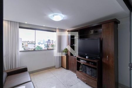 Varanda da sala de apartamento à venda com 4 quartos, 171m² em Liberdade, Belo Horizonte