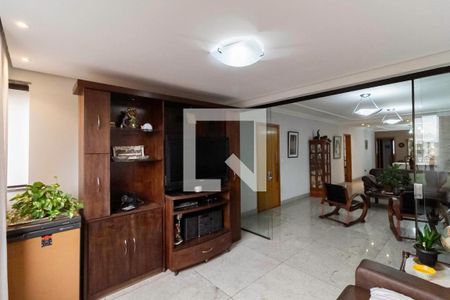 Varanda da sala de apartamento à venda com 4 quartos, 171m² em Liberdade, Belo Horizonte